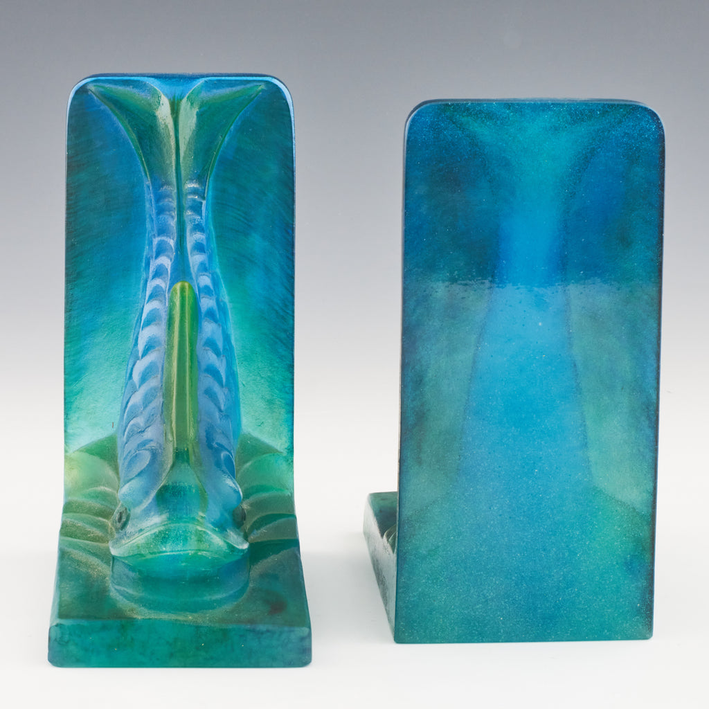 Pâte de Verre Bookends - Jeroen Markies Art Deco