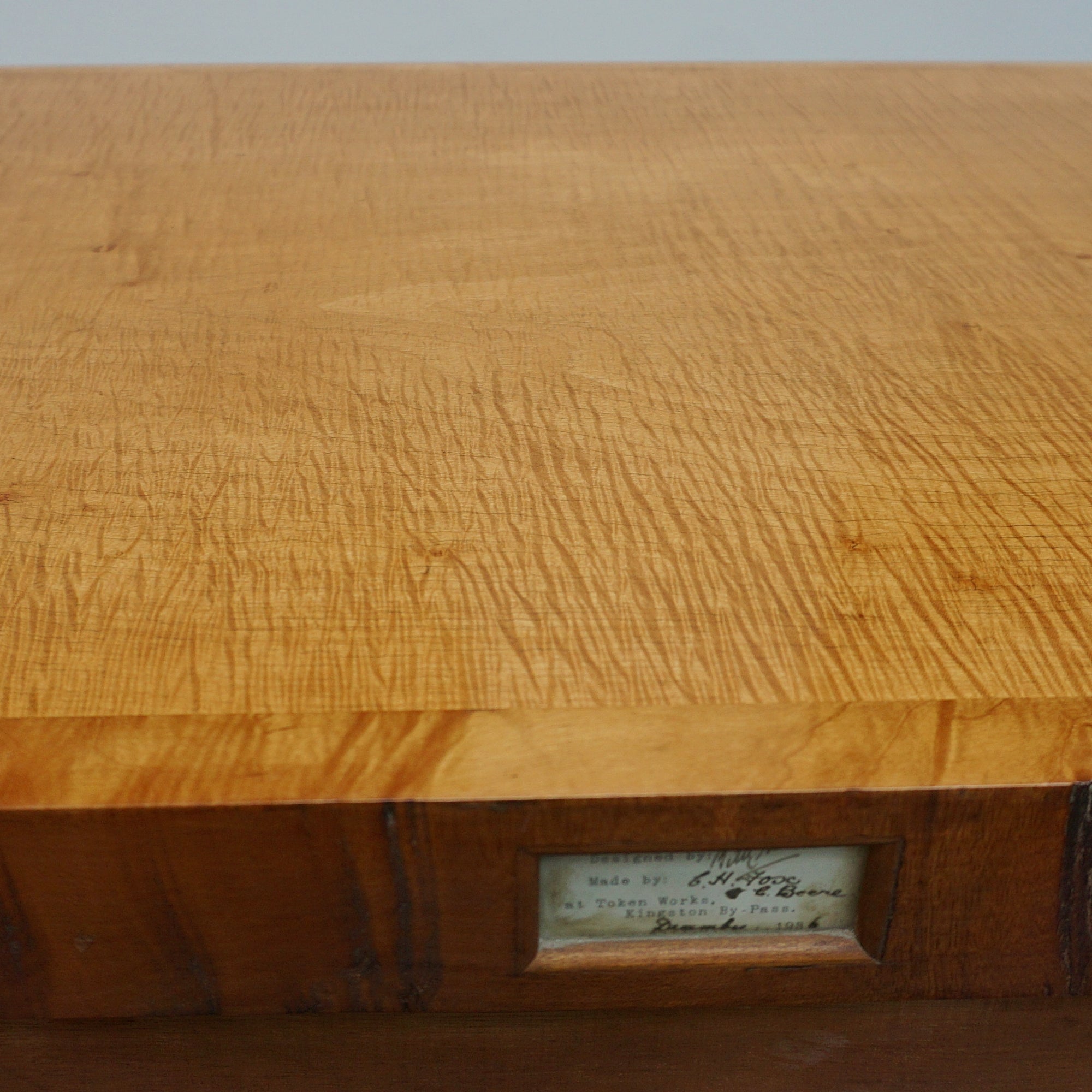 Art Deco Satin Birch Cabinet by Betty Joel - Jeroen Markies Art Deco 