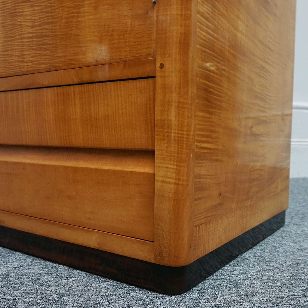 Art Deco Satin Birch Cabinet by Betty Joel - Jeroen Markies Art Deco 