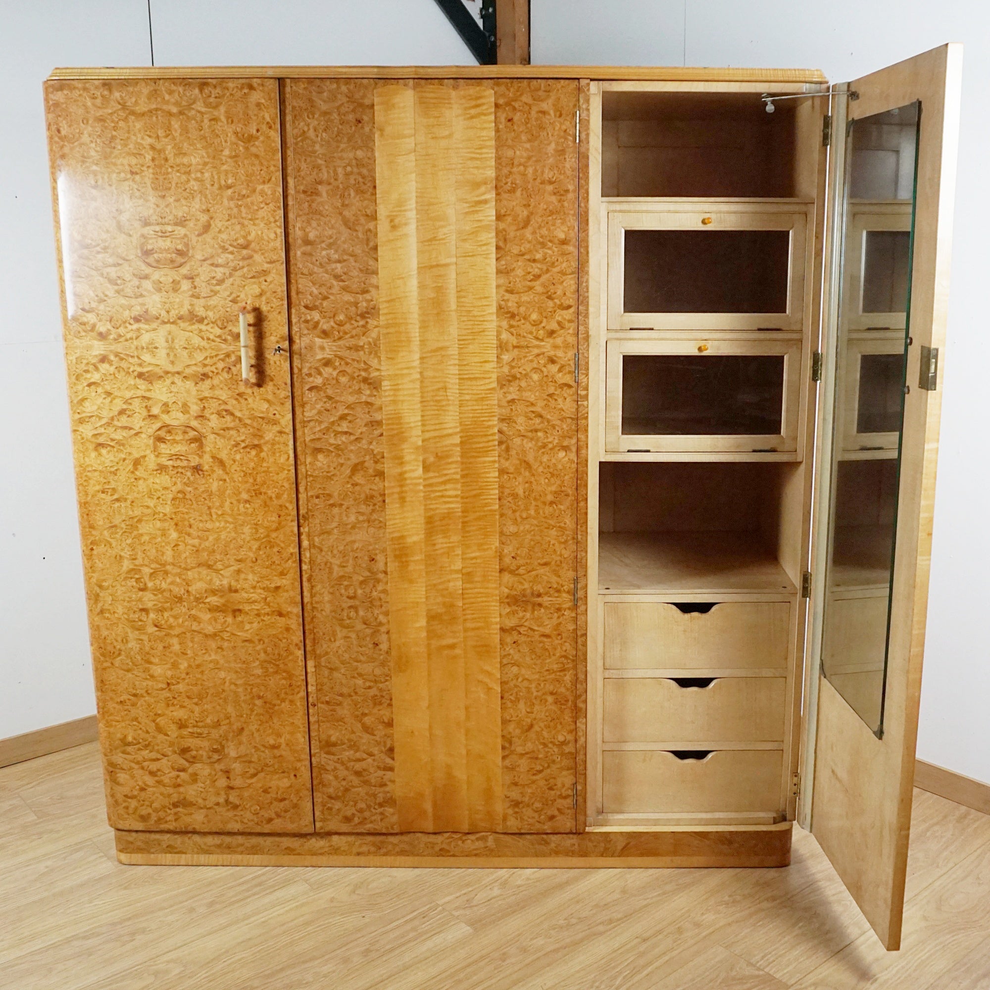 An Art Deco Wardrobe by Harry & Lou Epstein