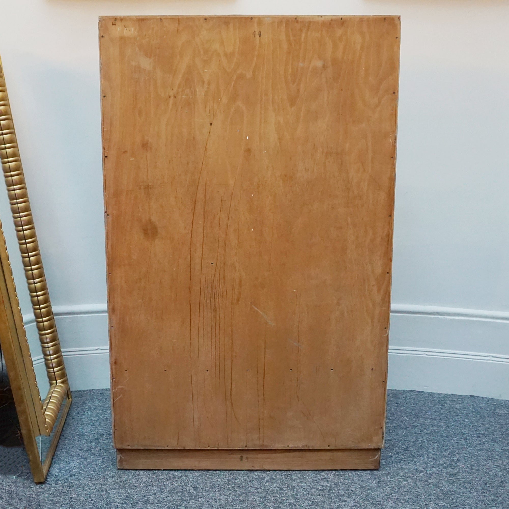 Art Deco wardrobe. Burr walnut wardrobe. 1930s furniture. solid oak vintage wardrobe. - Jeroen Markies Art Deco