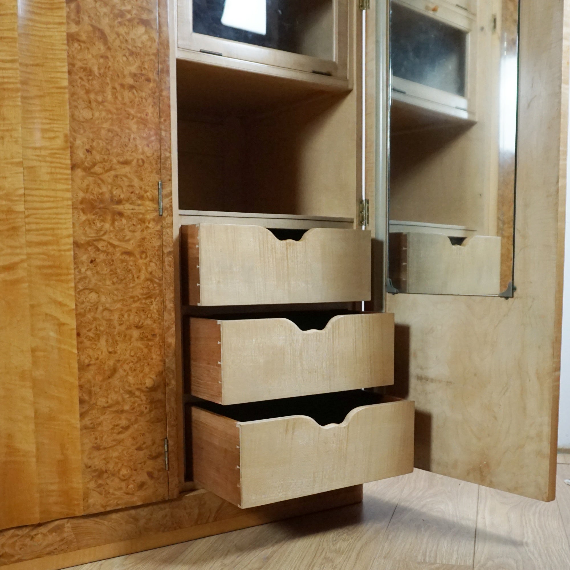 An Art Deco Wardrobe by Harry & Lou Epstein