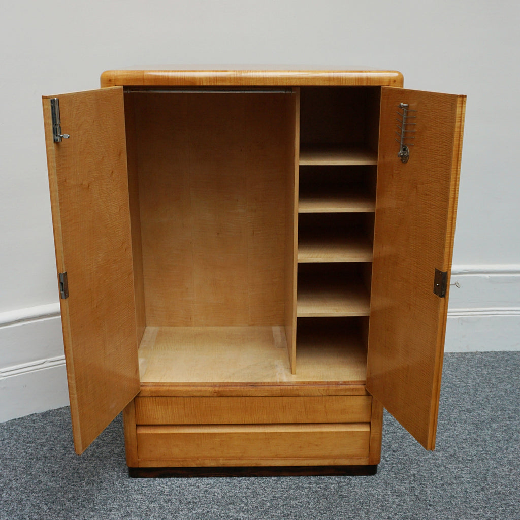 Art Deco Satin Birch Cabinet by Betty Joel - Jeroen Markies Art Deco 