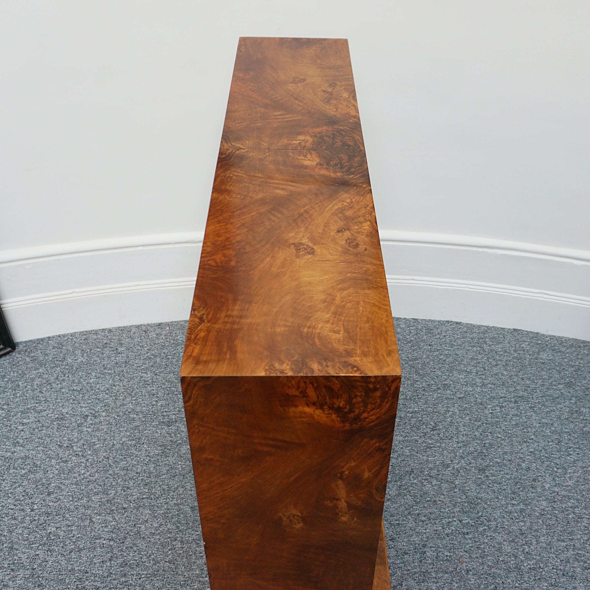 Original Walnut Art Deco Bookcase - Jeroen Markies Art Deco