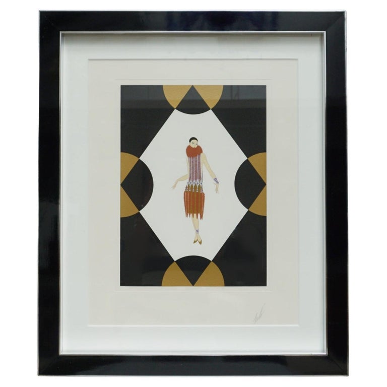 An Art Deco lithograph by Romain de Tirtoff - Jeroen Markies Art Deco