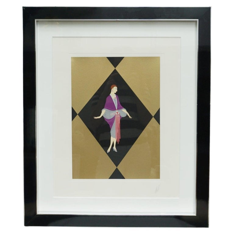 An Art Deco lithograph by Romain de Tirtoff - Jeroen Markies Art Deco