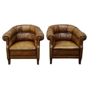 Pair of Club Chairs