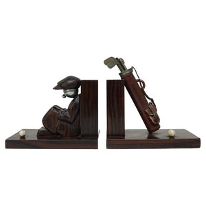 Golf Caddie Book Ends
