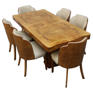 Art Deco Eight Seat Dining Suite