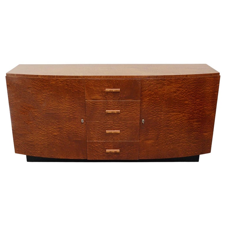 An Art Deco burr elm sideboard - Jeroen Markies Art Deco
