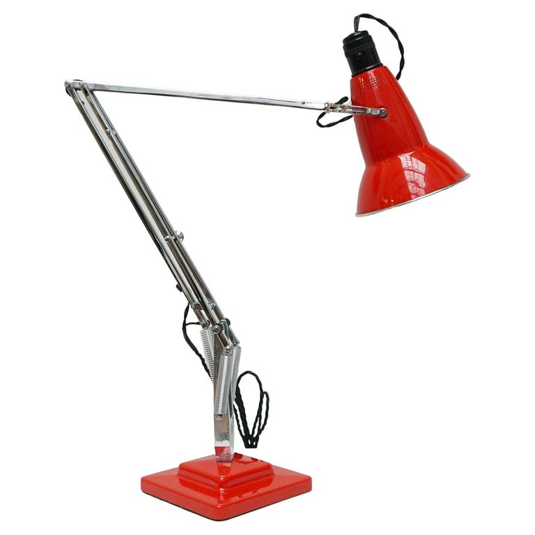 Anglepoise desk Lamp Red - Jeroen Markies Art Deco