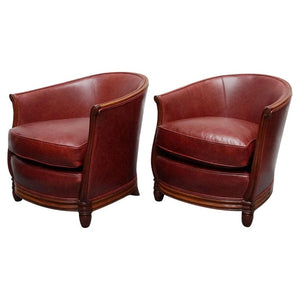 Pair of Club Chairs