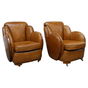 Pair of Art Deco Cloud Chairs