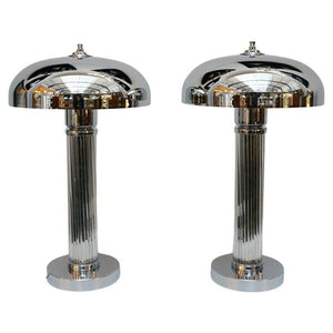 Pair of Tall Table Lamps
