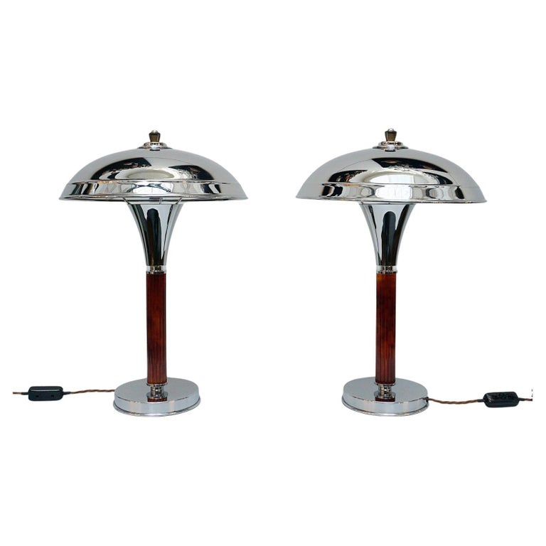 Pair of Dome Lamps