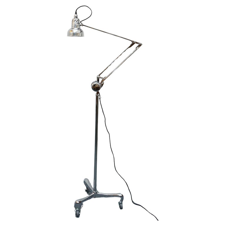 Counterpoise Art Deco Chrome Trolley Lamp. 1950s Lamp. - Jeroen Markies Art Deco