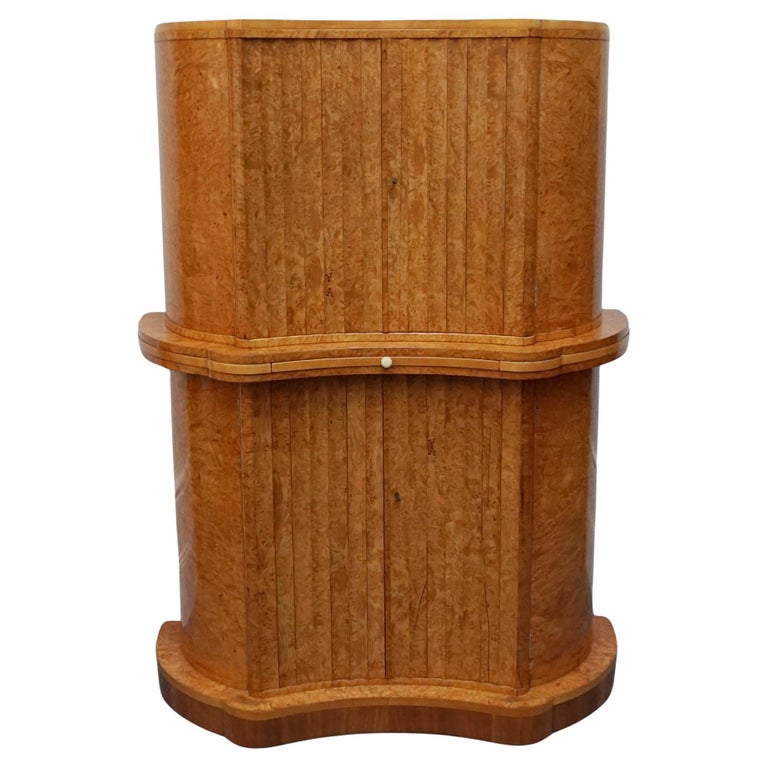 Vintage Art Deco Cocktail Cabinet by Harry & Lou Epstein - Jeroen Markies Art Deco