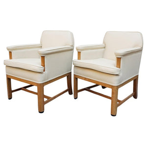 Pair of Bankers Armchairs
