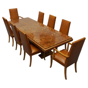 Art Deco Eight Seater Dining Suite
