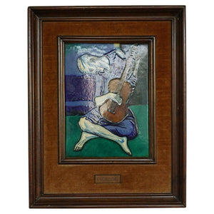 'The Old Guitarist Pablo Picasso'