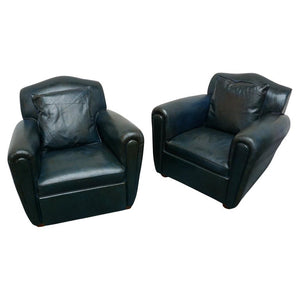 Pair of Club Chairs