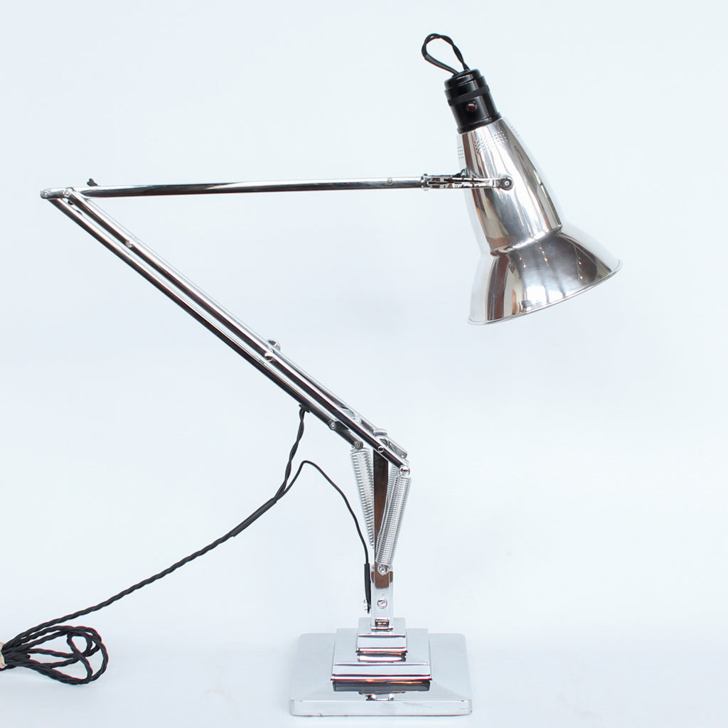 Art Deco three step anglepoise lamp by Herbert Terry & Sons at Jeroen Markies