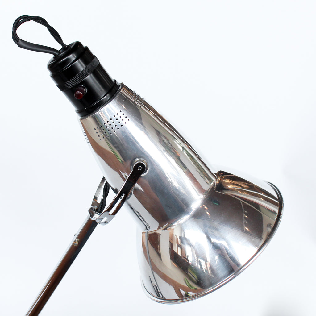 Art Deco three step anglepoise lamp by Herbert Terry & Sons at Jeroen Markies