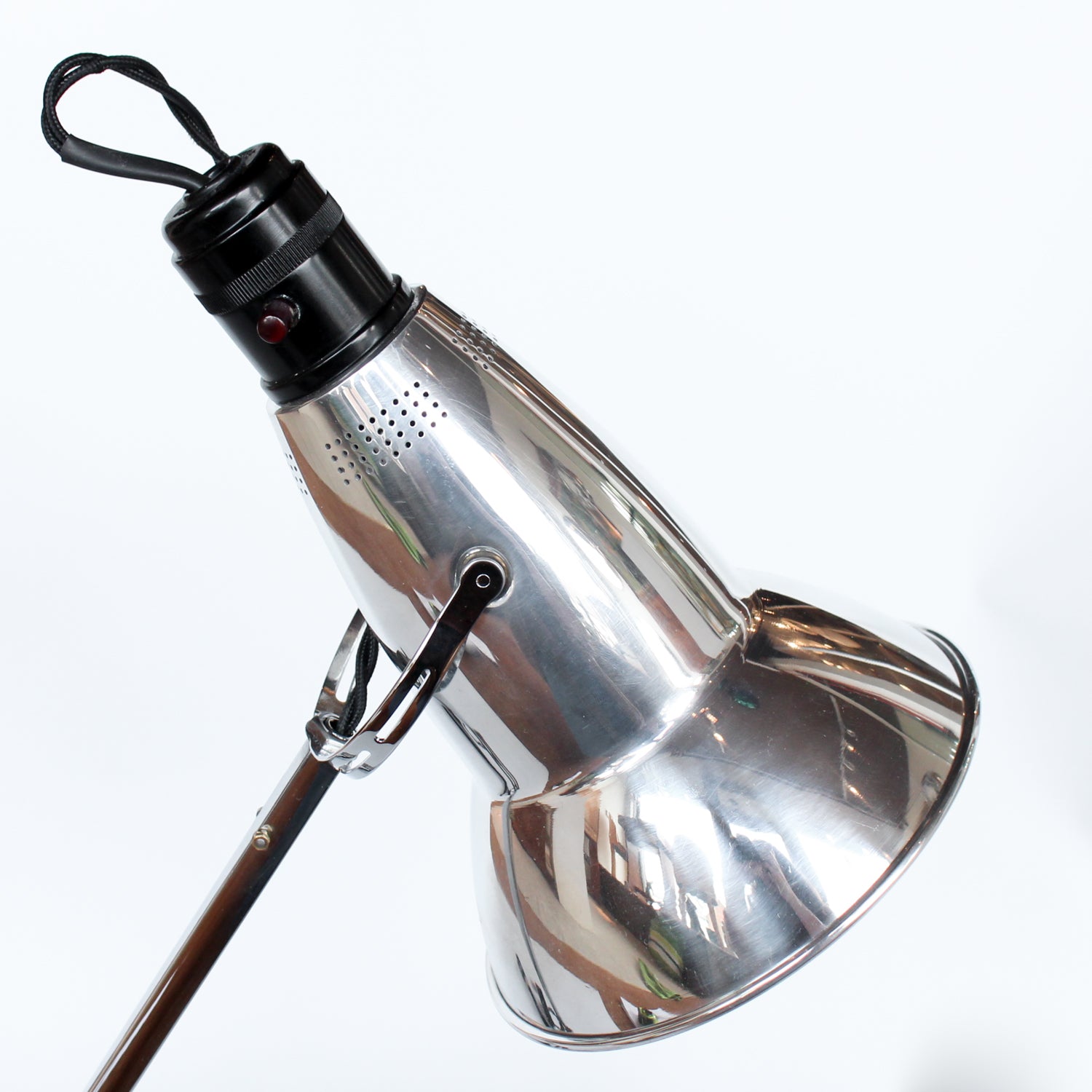Art Deco three step anglepoise lamp by Herbert Terry & Sons at Jeroen Markies