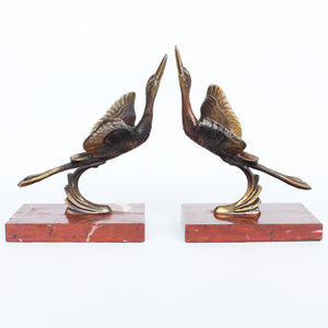 Bronze Bookends