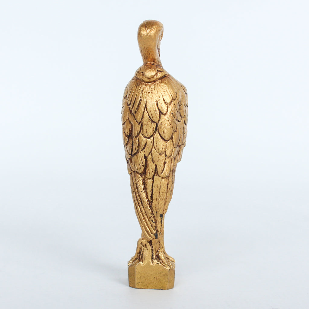 A gilt bronze and onyx in a bird motif, including letter opener and inkwell tray. In fitted presentation case. All signed, "Frecourt". Maurice Frecourt (French 1890) at Jeroen Markies