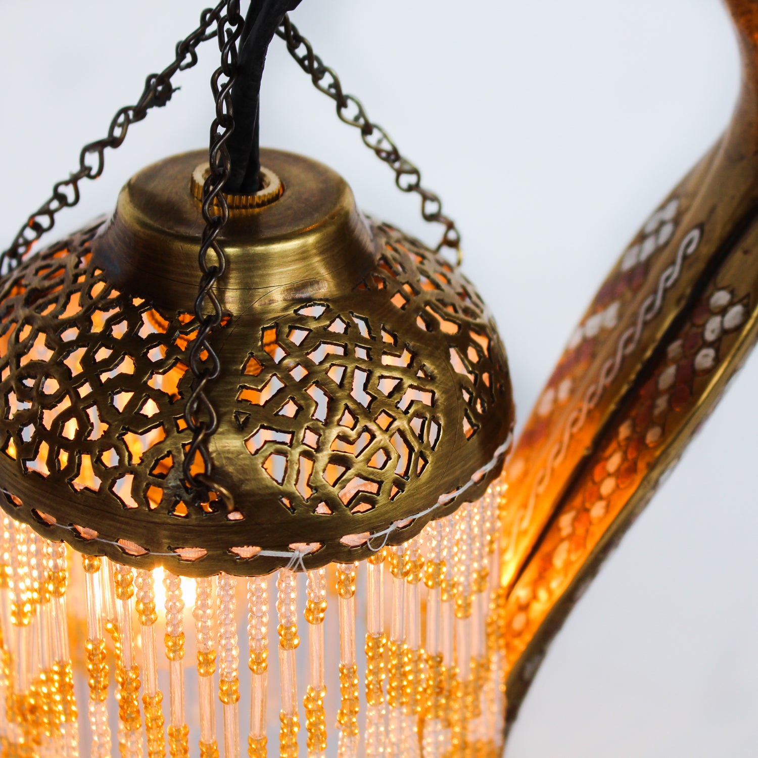 Cold painted bronze snake lamp, signed 'VV' to neck and 'VO' to base at Jeroen Markies.