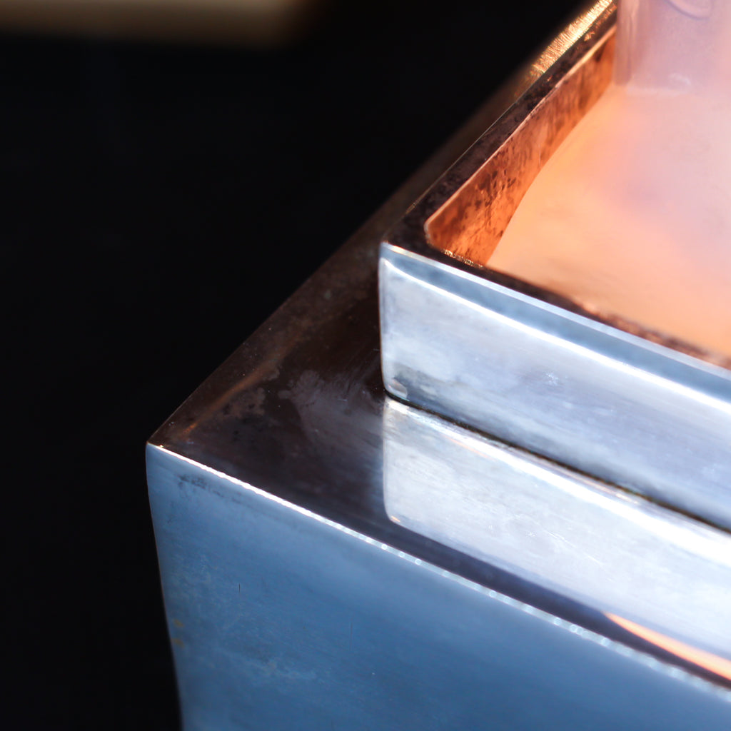 Art Deco Penguin Glass Lamp