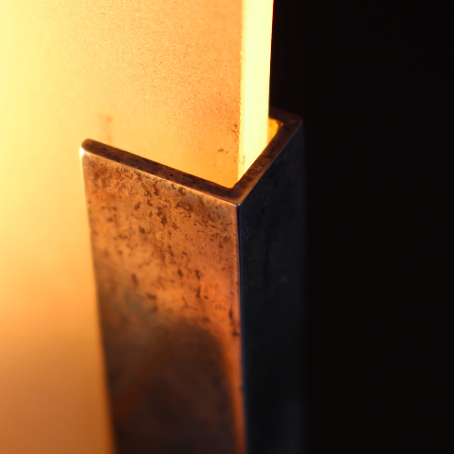 Art Deco Penguin Glass Lamp