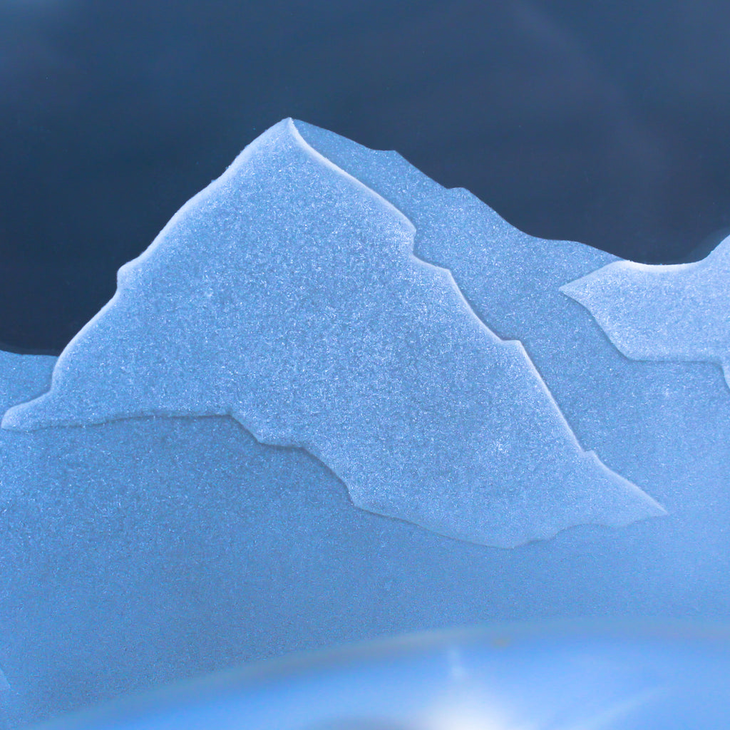 Art Deco Penguin Glass Lamp