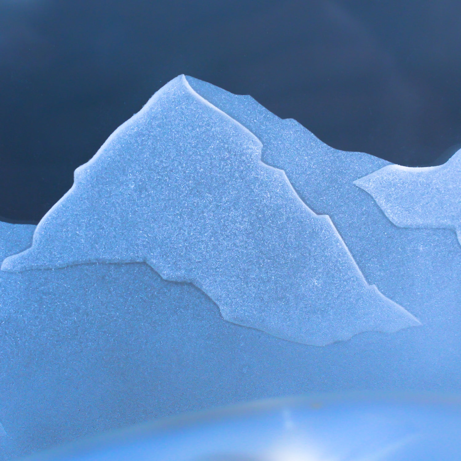 Art Deco Penguin Glass Lamp