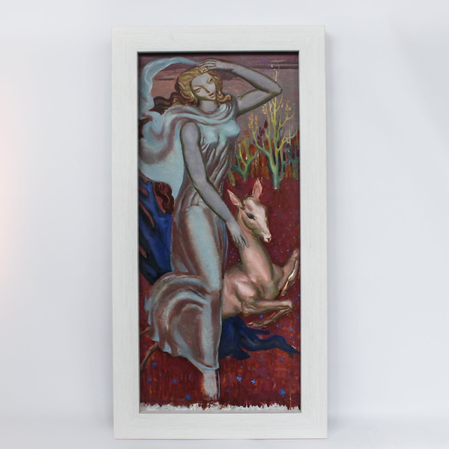 Art Deco oil on board Paul Mantes