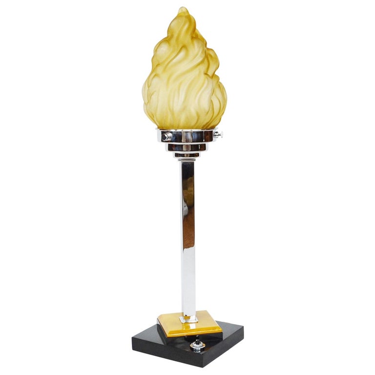 Art Deco Flame Table lamp Jeroen Markies Art Deco