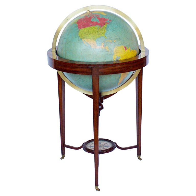 A George Philip & Son Ltd Terrestrial Globe Jeroen Markies Art Deco