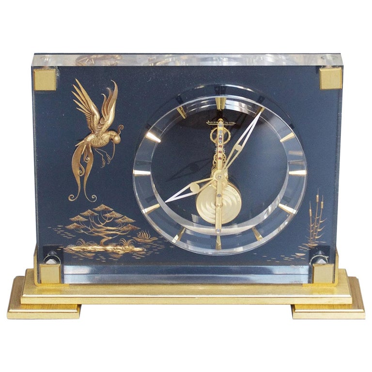 Jaeger LeCoultre 1950's Mantel Clock Jeroen Markies Art Deco