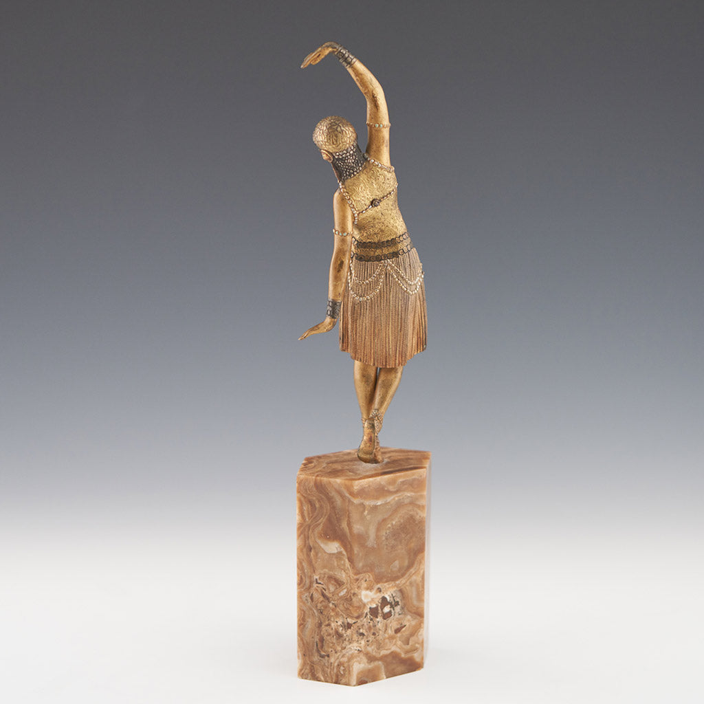'Dancer of Lebanon' Demetre Chiparus Bronze Sculpture French Circa 1925 - Jeroen Markies Art Deco