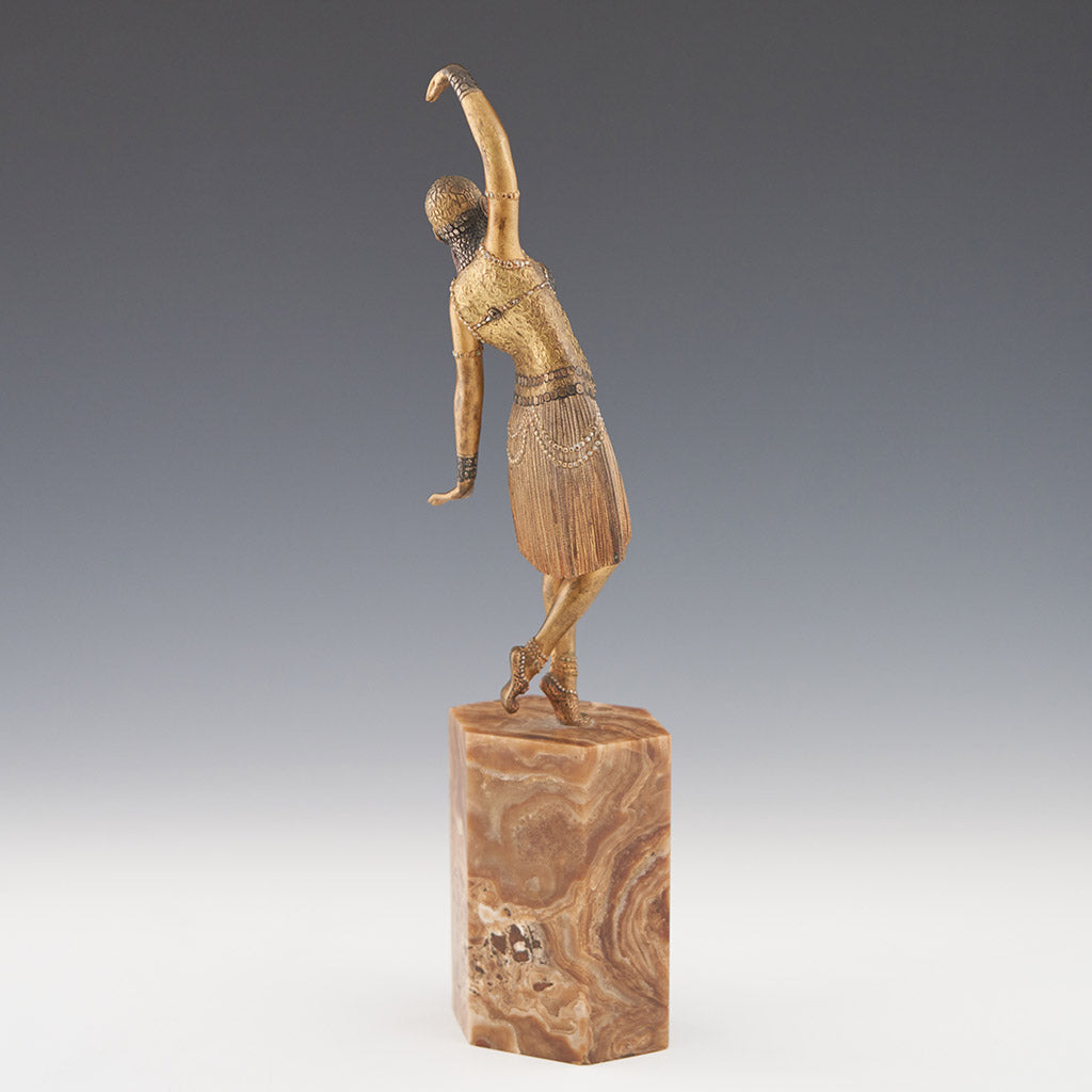 'Dancer of Lebanon' Demetre Chiparus Bronze Sculpture French Circa 1925 - Jeroen Markies Art Deco