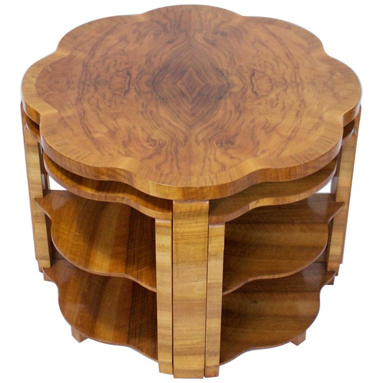 Harry & Lou Epstein Art Deco Nest of Tables  Jeroen Markies Art Deco