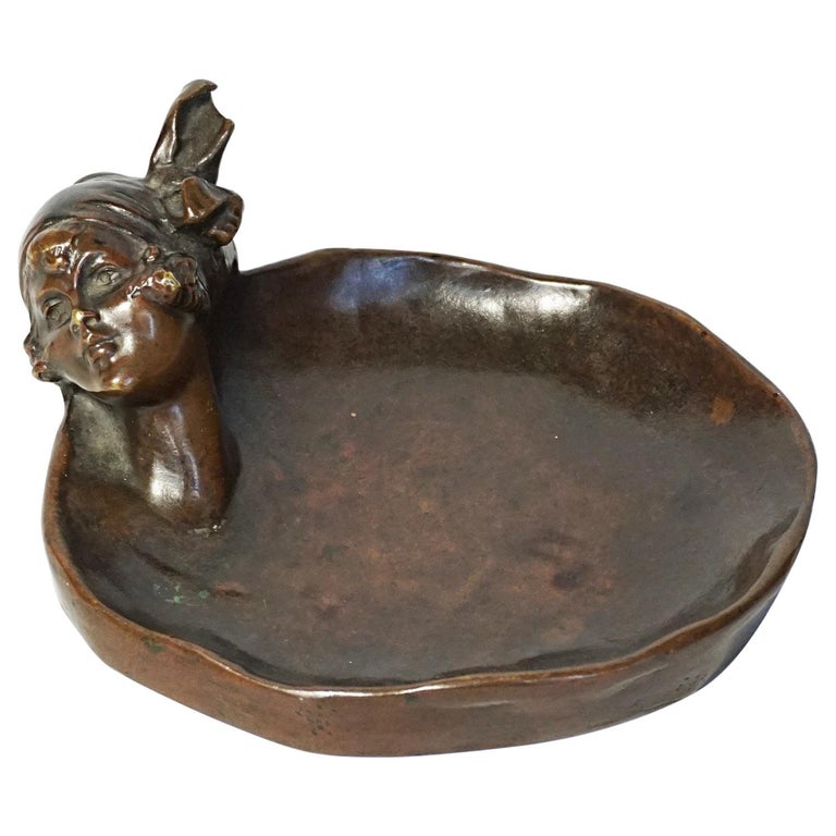 Bronze Pin Dish Bruno Zach - Art Deco Bronze -  Art Deco Jeroen Markies Art Deco 