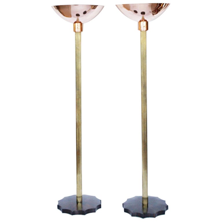 Art Deco Uplighter Floor Lamps Jeroen Markies Art Deco 