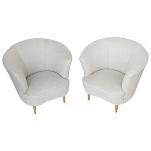 Pair of Chairs attributed to Gio Ponti