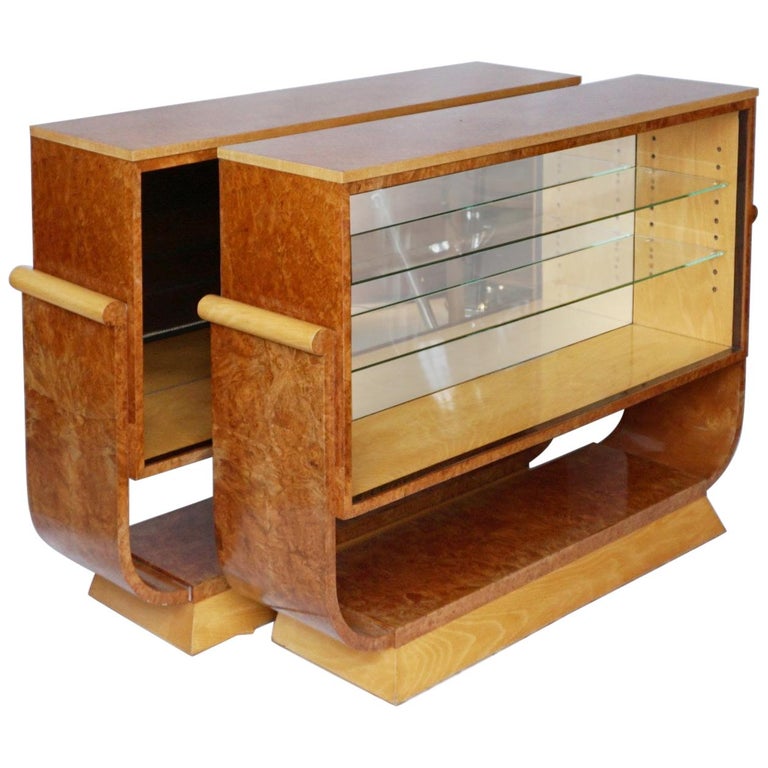 Pair of Art Deco Bookcases by Harry & Lou Epstein