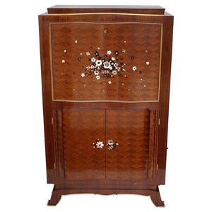 Art Deco Cocktail Cabinet by Jules Leleu