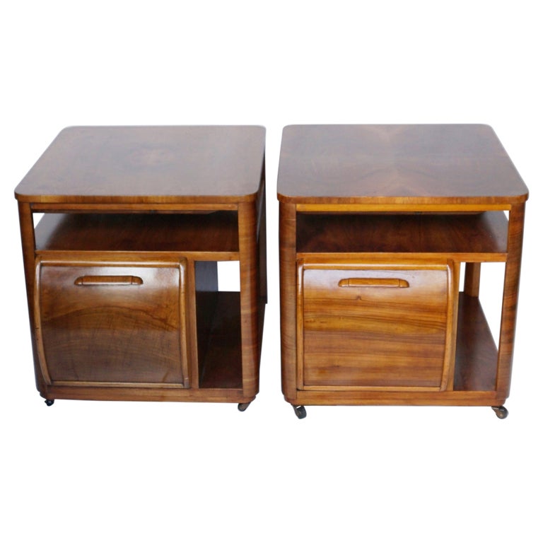 Pair of Art Deco Drinks Tables - Jeroen Markies Art Deco