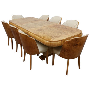 Art Deco 8 Seat Dining Suite