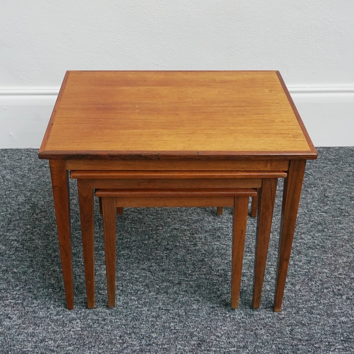 Set of Mid-Century Modern Rosewood Nest of tables Danish Circa 1960 - Jeroen Markies Art Deco